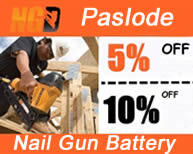 Paslode nail guns batteries